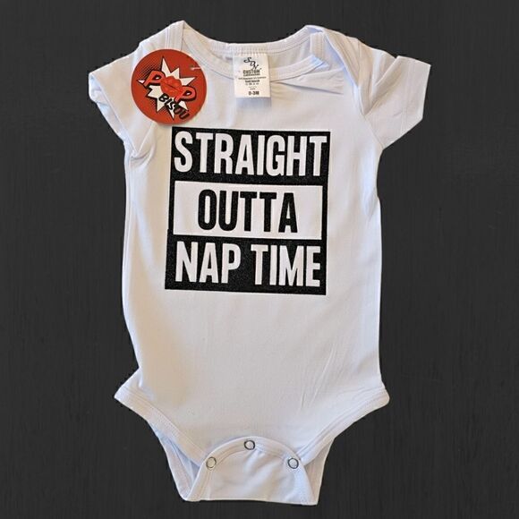 Brand new Baby Onesie Romper Retro Graphics NWT - Picture 1 of 6